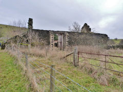 
Pen-y-rhiw barn, Llanbradach, December 2012